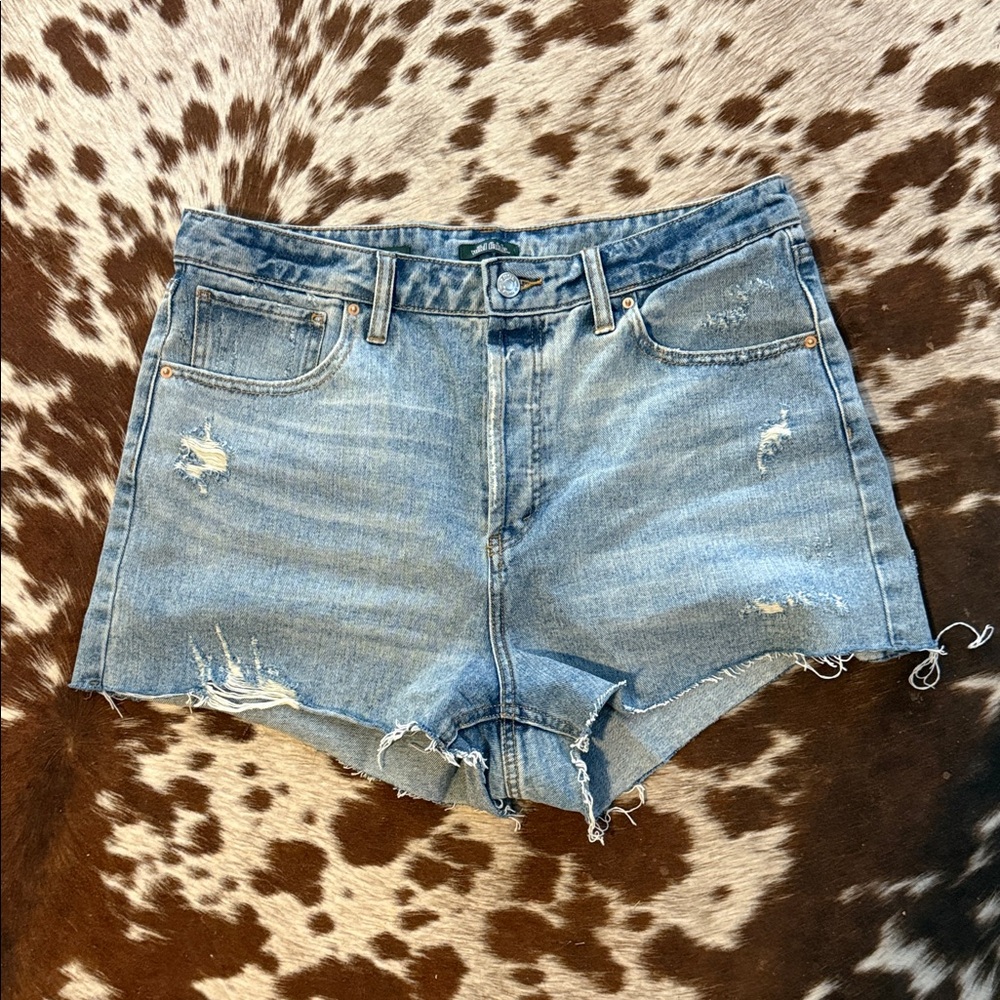 Wild Fable Light Blue Ripped Jean Shorts